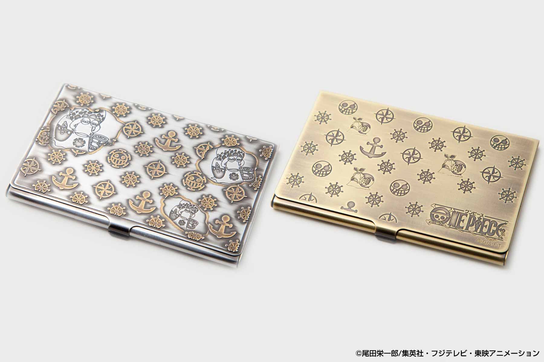 ロー ドフラミンゴ電伝虫デザイン One Piece メタルカードケースが登場 株式会社ヒキダシ
