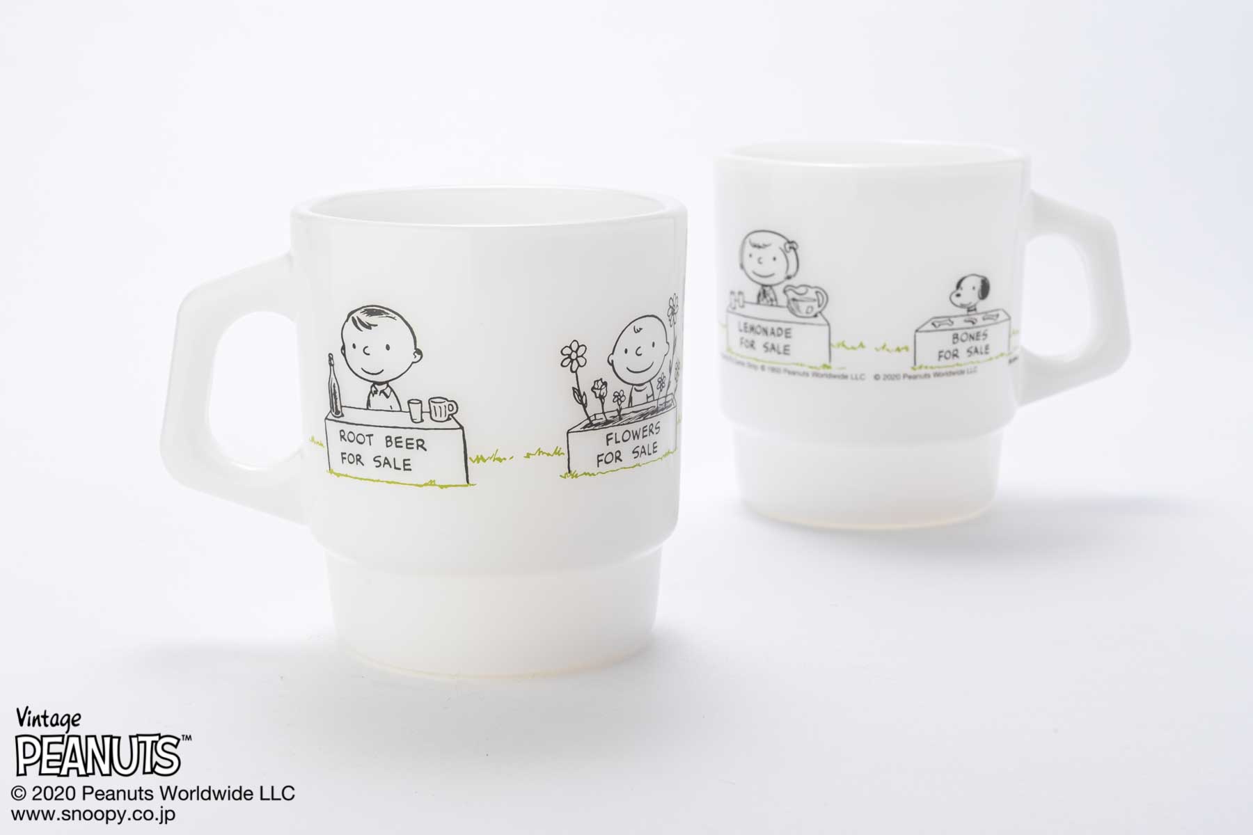 Fire-King スタッキングマグ Peanuts [FOR SALE]