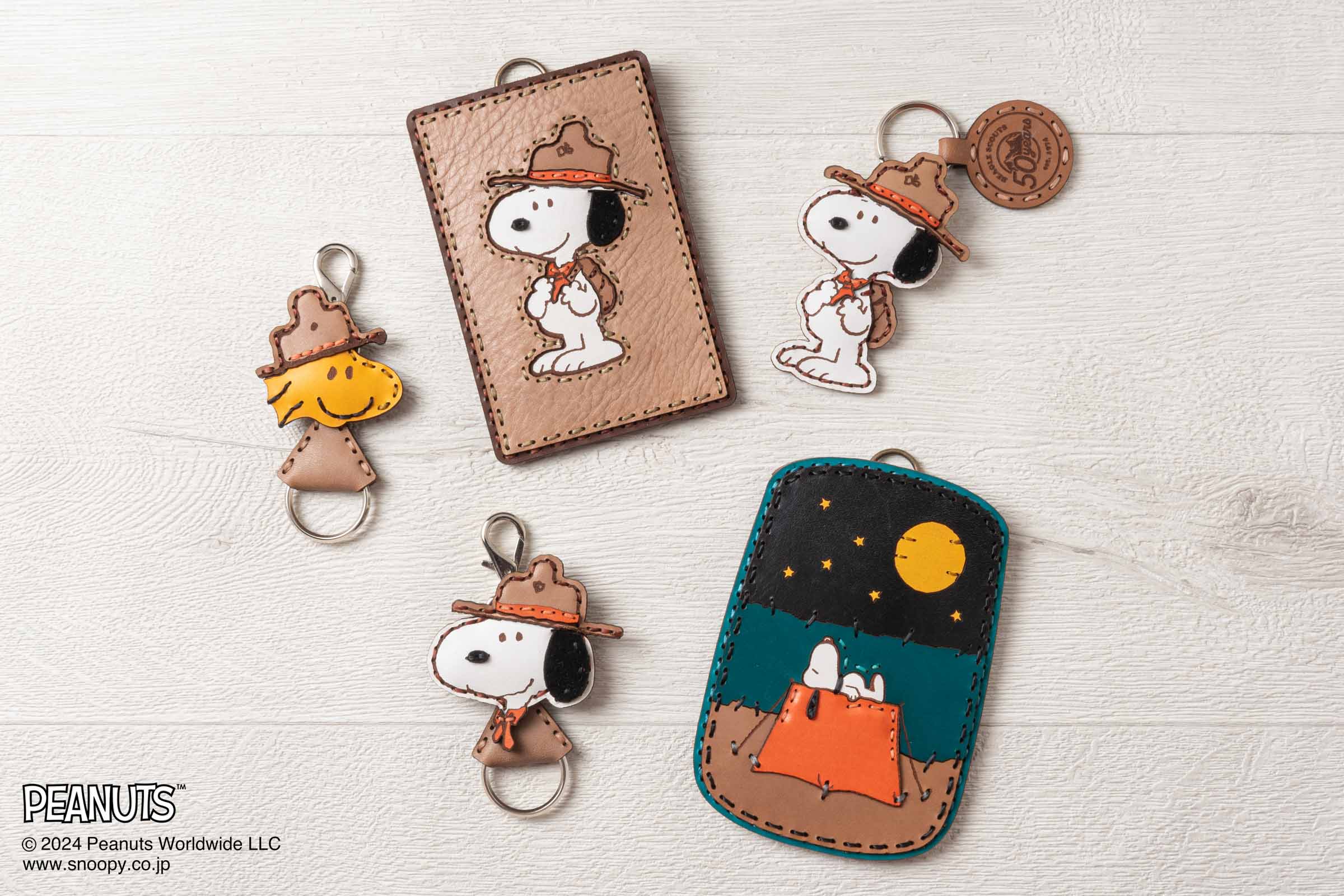 OJAGA DESIGN / Peanuts ビーグル・スカウト レザーアイテムコレクション