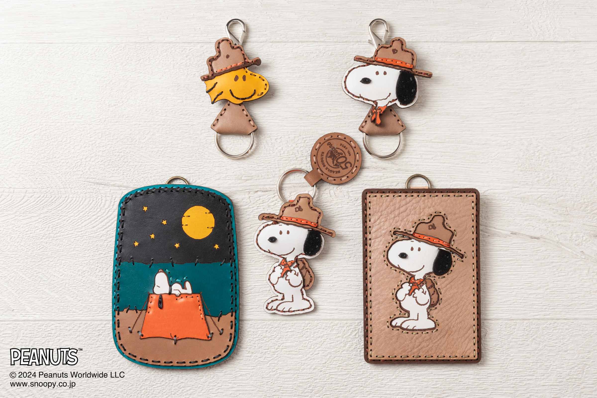 OJAGA DESIGN / Peanuts ビーグル・スカウト レザーアイテムコレクション