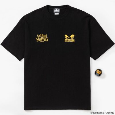 ゴッコ堂 - 福岡ソフトバンクホークス 気合田くんTシャツ＋気合だるまくんセット - HKDSTOY限定