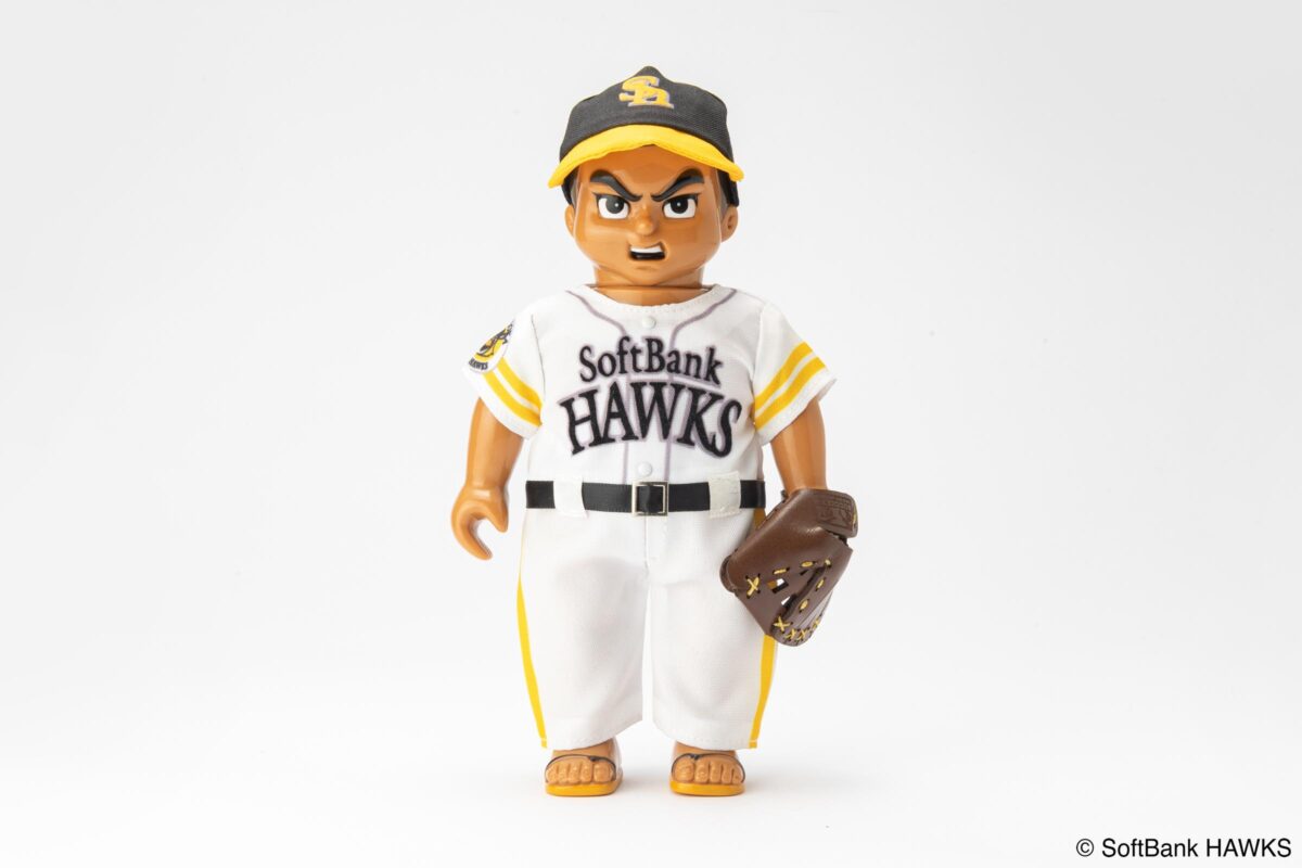 “VIVA！HAWKS！美破！気合田くん！”「福岡ソフトバンクホークス」「気合田くん」限定コラボレーションアイテムの登場です。