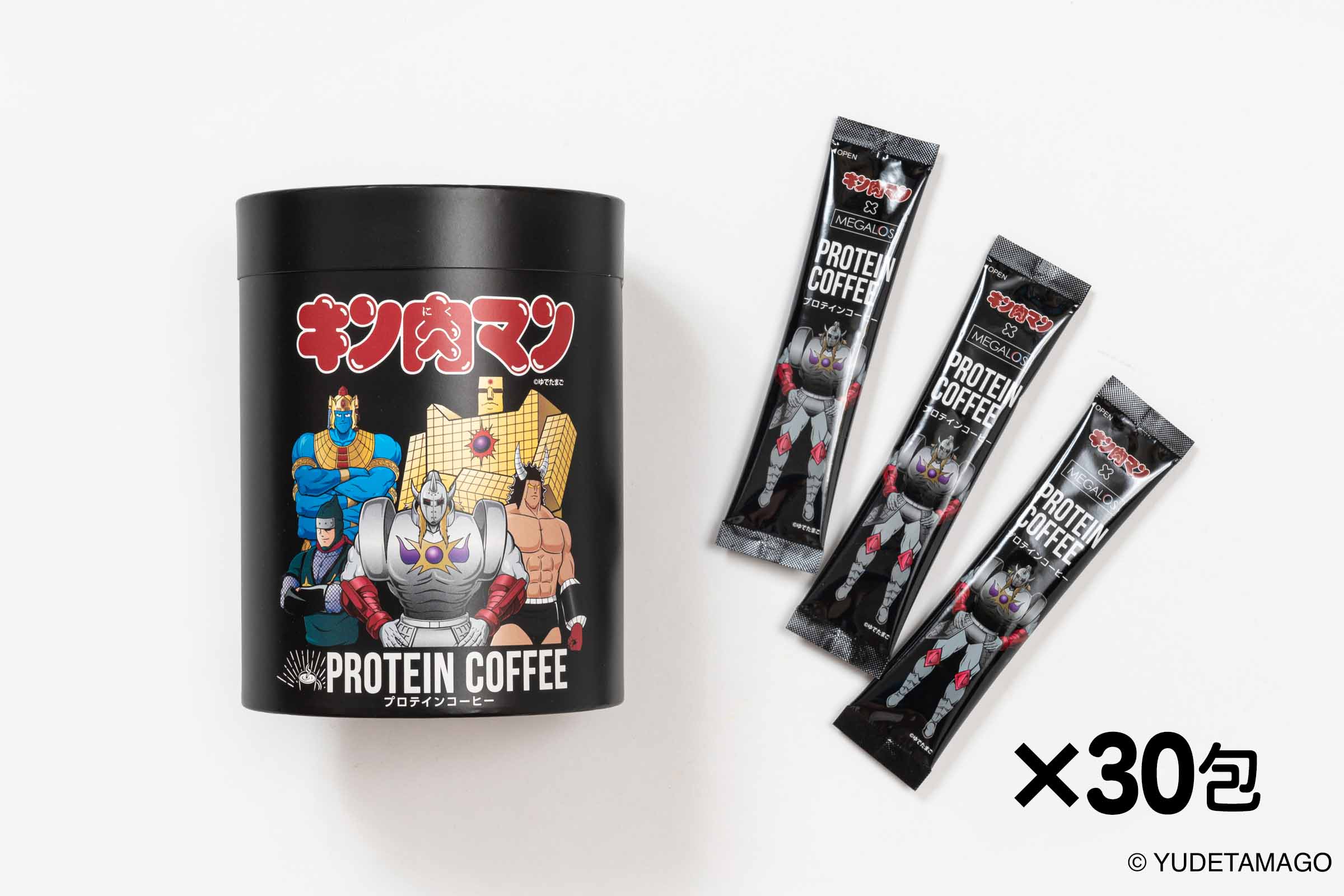 メガロス PROTEIN COFFEE キン肉マン特別パッケージ 悪魔超人Ver.（30包入り）