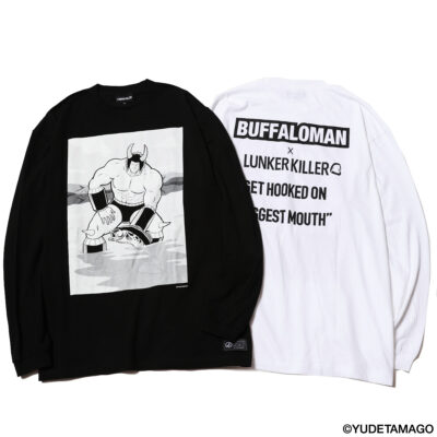 LUNKER KILLER [BUFFALOMAN with BASS] BIG L/S-Tee