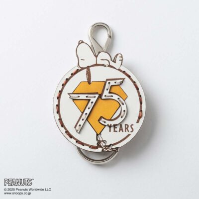 OJAGA DESIGN / Peanuts [75YEARS] キーホルダー White