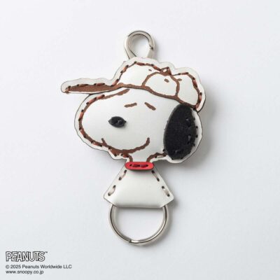 OJAGA DESIGN / Peanuts [BASEBALL SNOOPY] キーホルダー