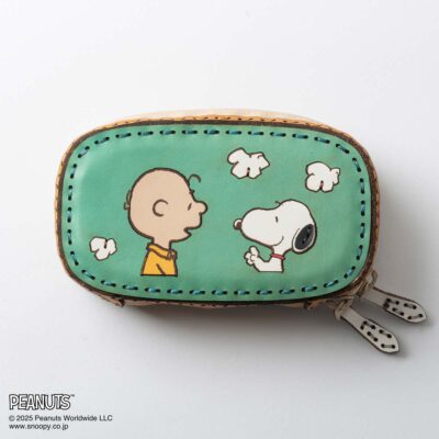 OJAGA DESIGN / Peanuts [CHARLIE BROWN & SNOOPY] ミニウォレット