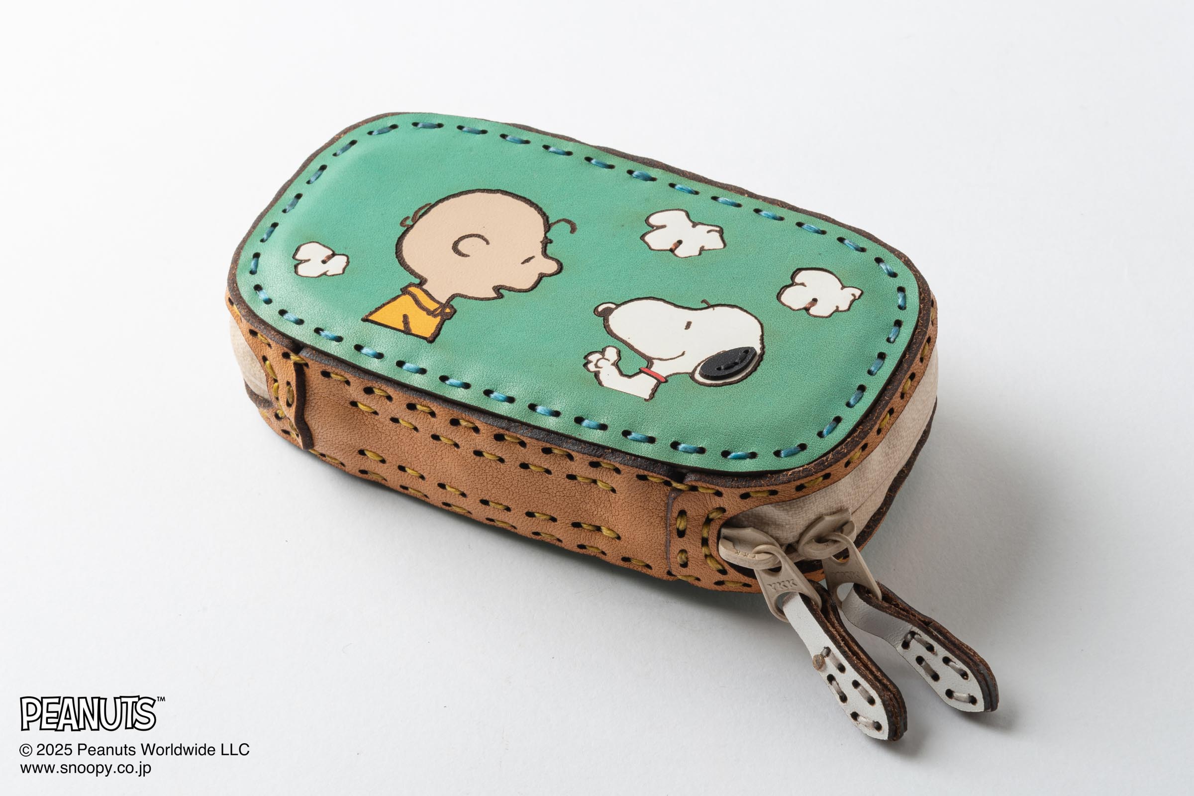 OJAGA DESIGN / Peanuts [CHARLIE BROWN & SNOOPY] ミニウォレット