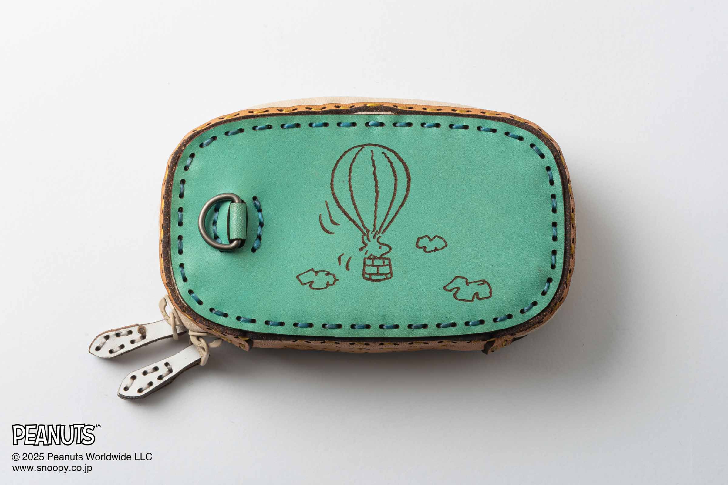 OJAGA DESIGN / Peanuts [CHARLIE BROWN & SNOOPY] ミニウォレット