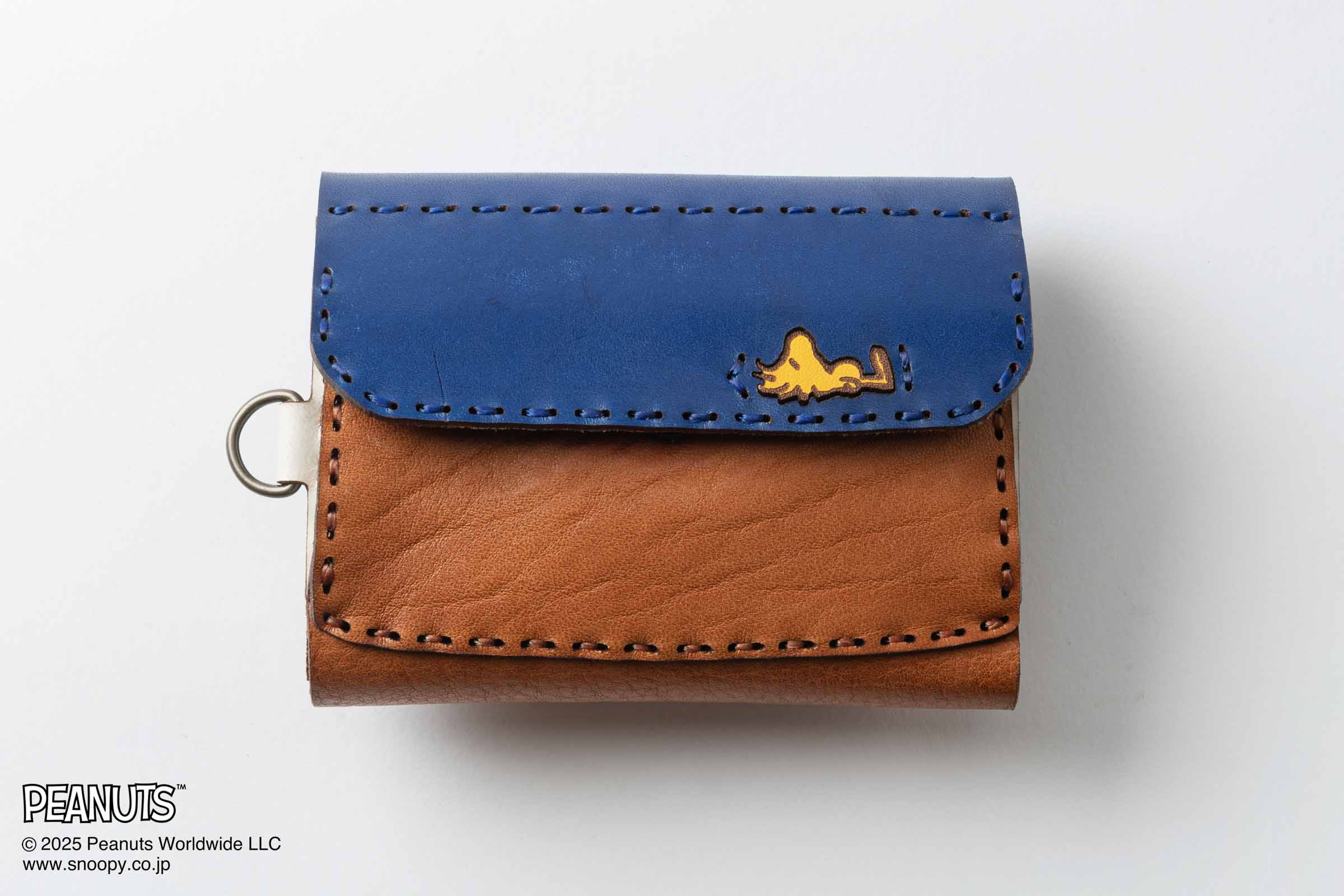 OJAGA DESIGN / Peanuts [SLEEPING SNOOPY] ショートウォレット