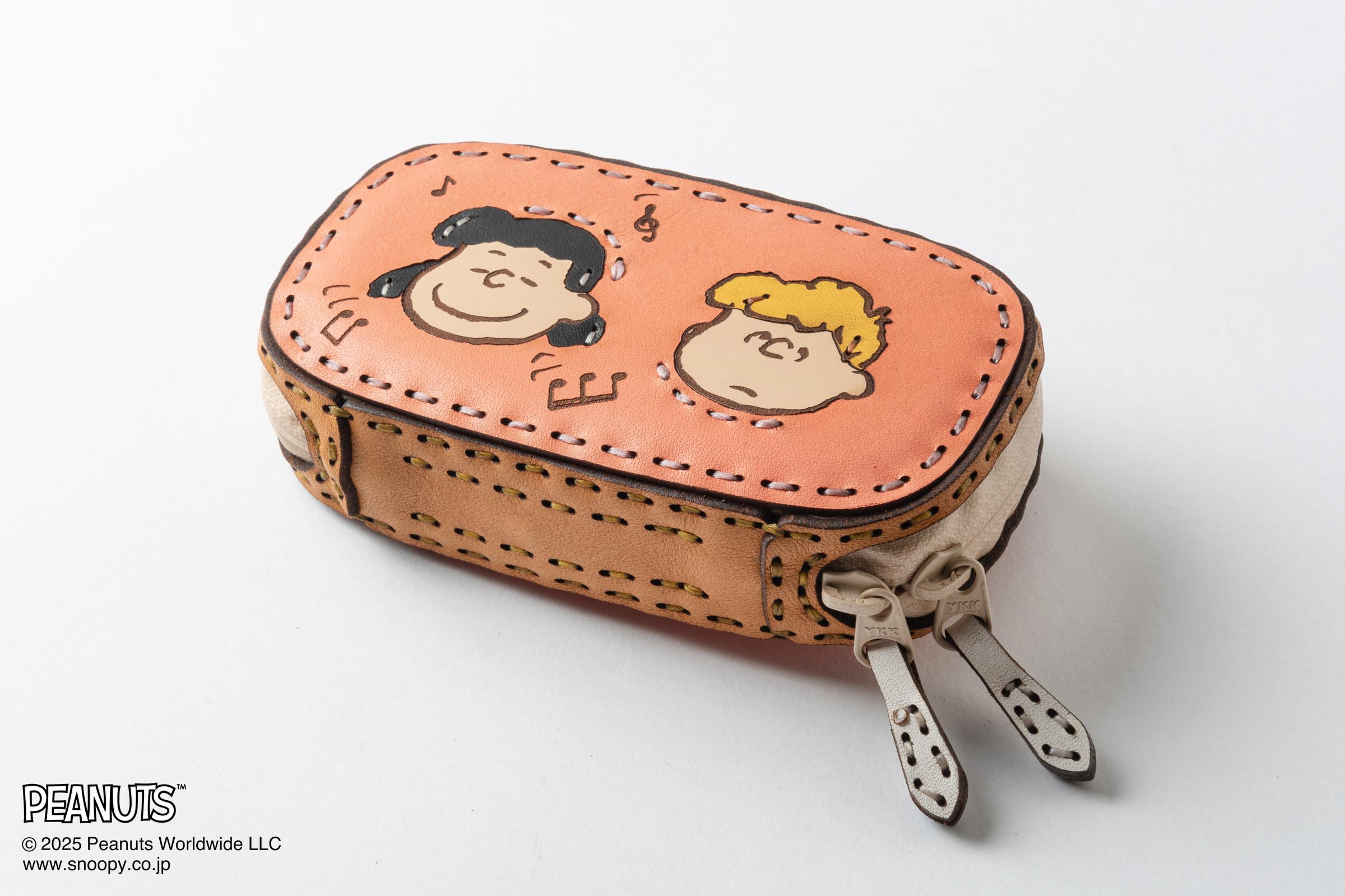 OJAGA DESIGN / Peanuts [LUCY & SCHROEDER] ミニウォレット