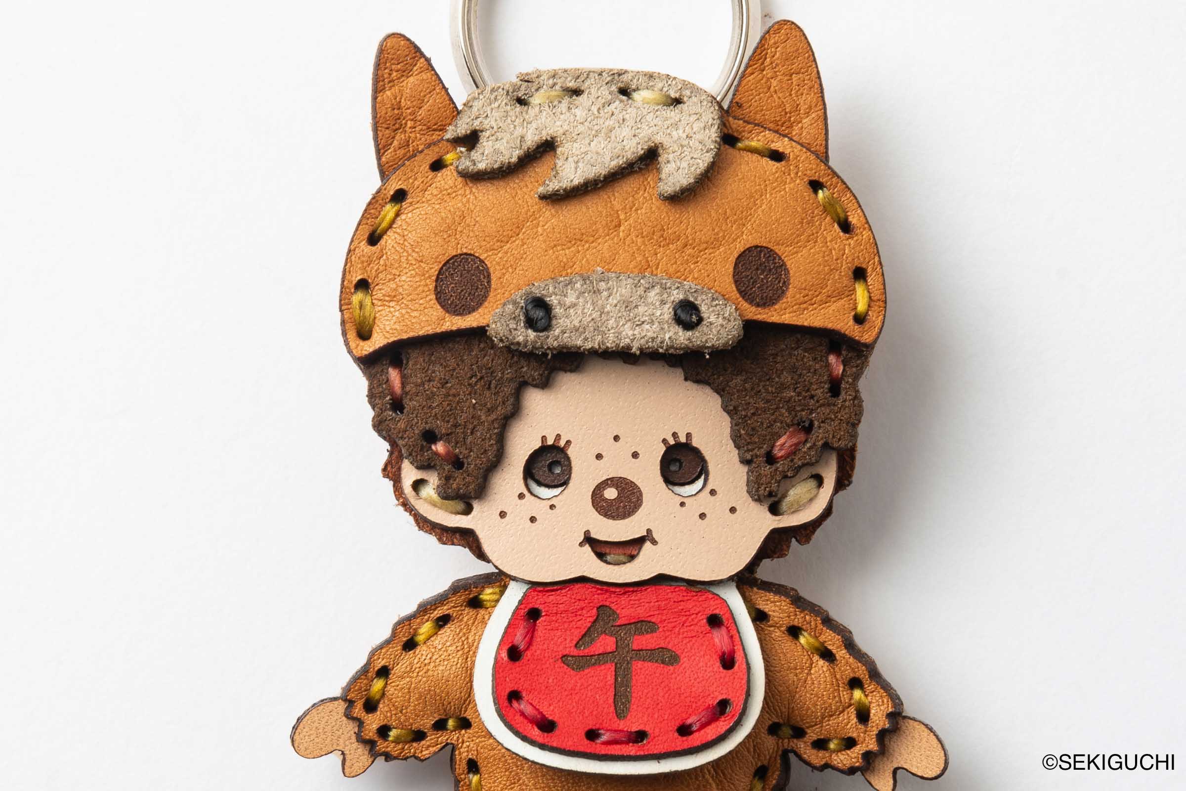 OJAGA DESIGN モンチッチ 干支（午）キーホルダー [モンチッチくん]