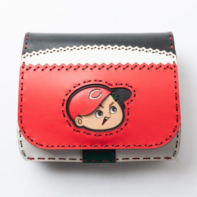 OJAGA DESIGN 広島東洋カープ [カープ坊や] ショートウォレット