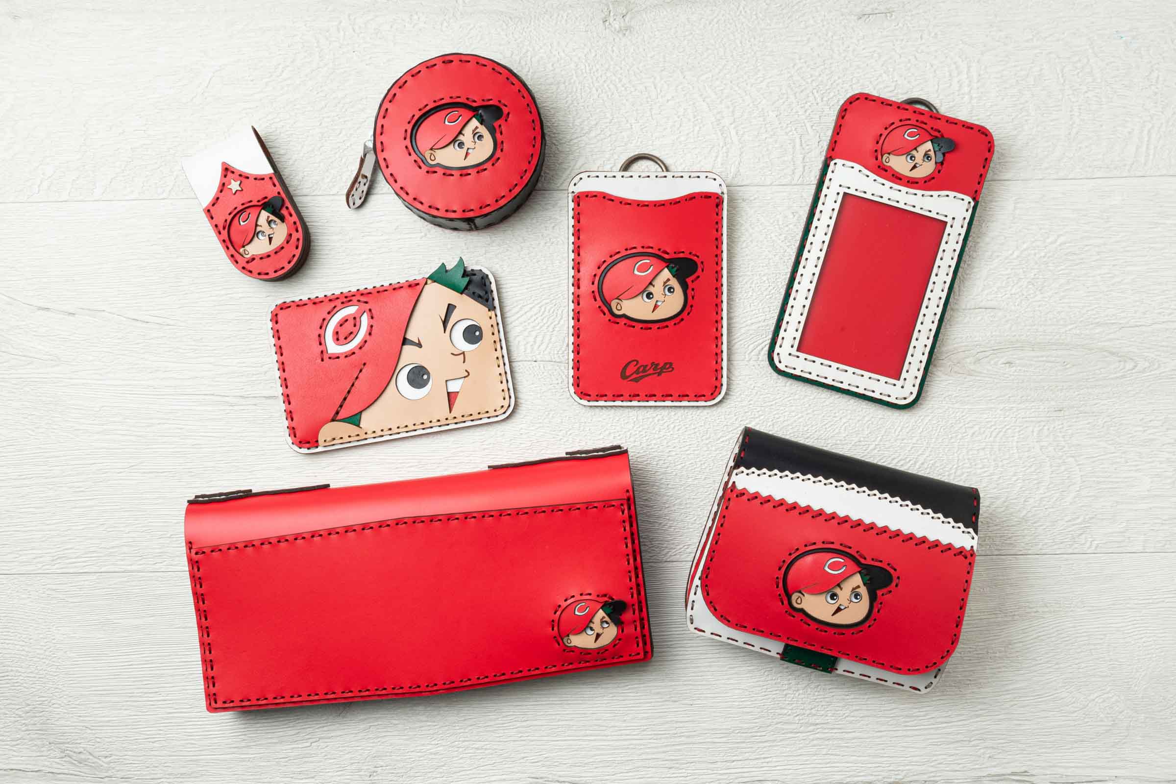 OJAGA DESIGN 広島東洋カープ レザーアイテムコレクション