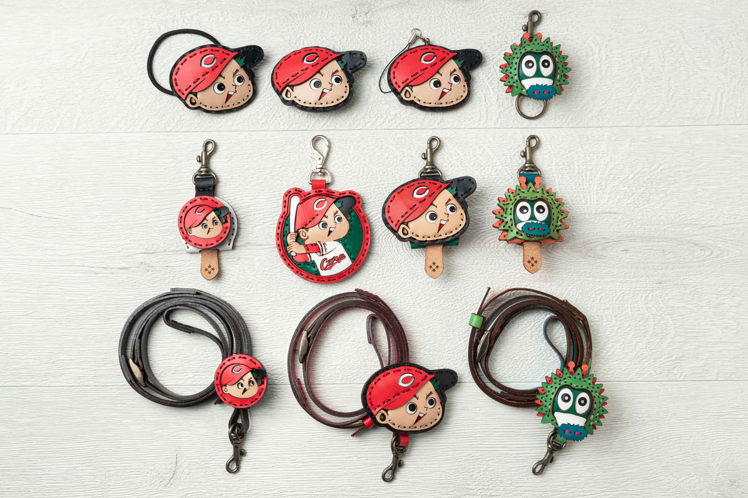 OJAGA DESIGN 広島東洋カープ レザーアイテムコレクション