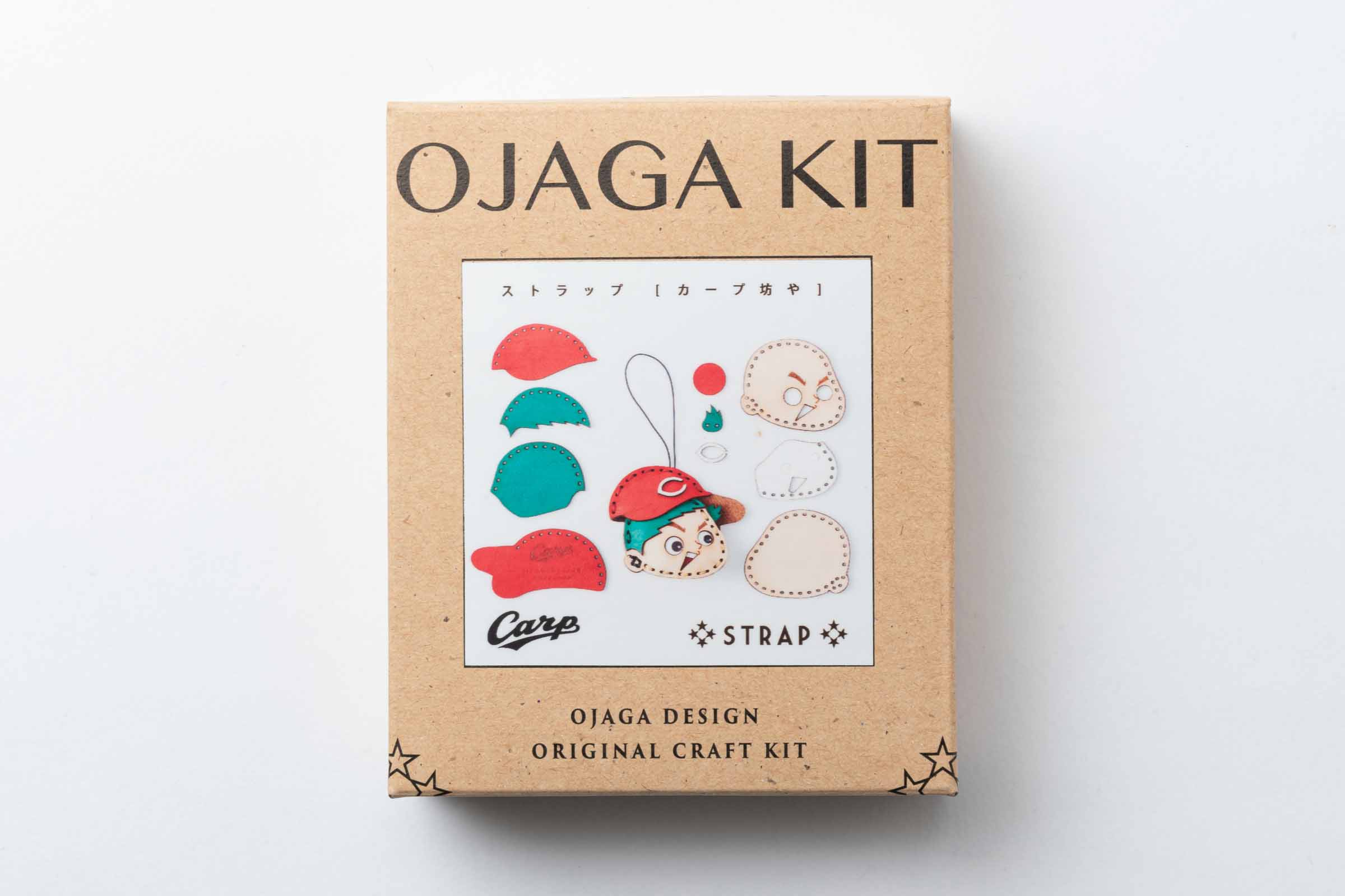 OJAGA DESIGN 広島東洋カープ [カープ坊や] ワークショップキット