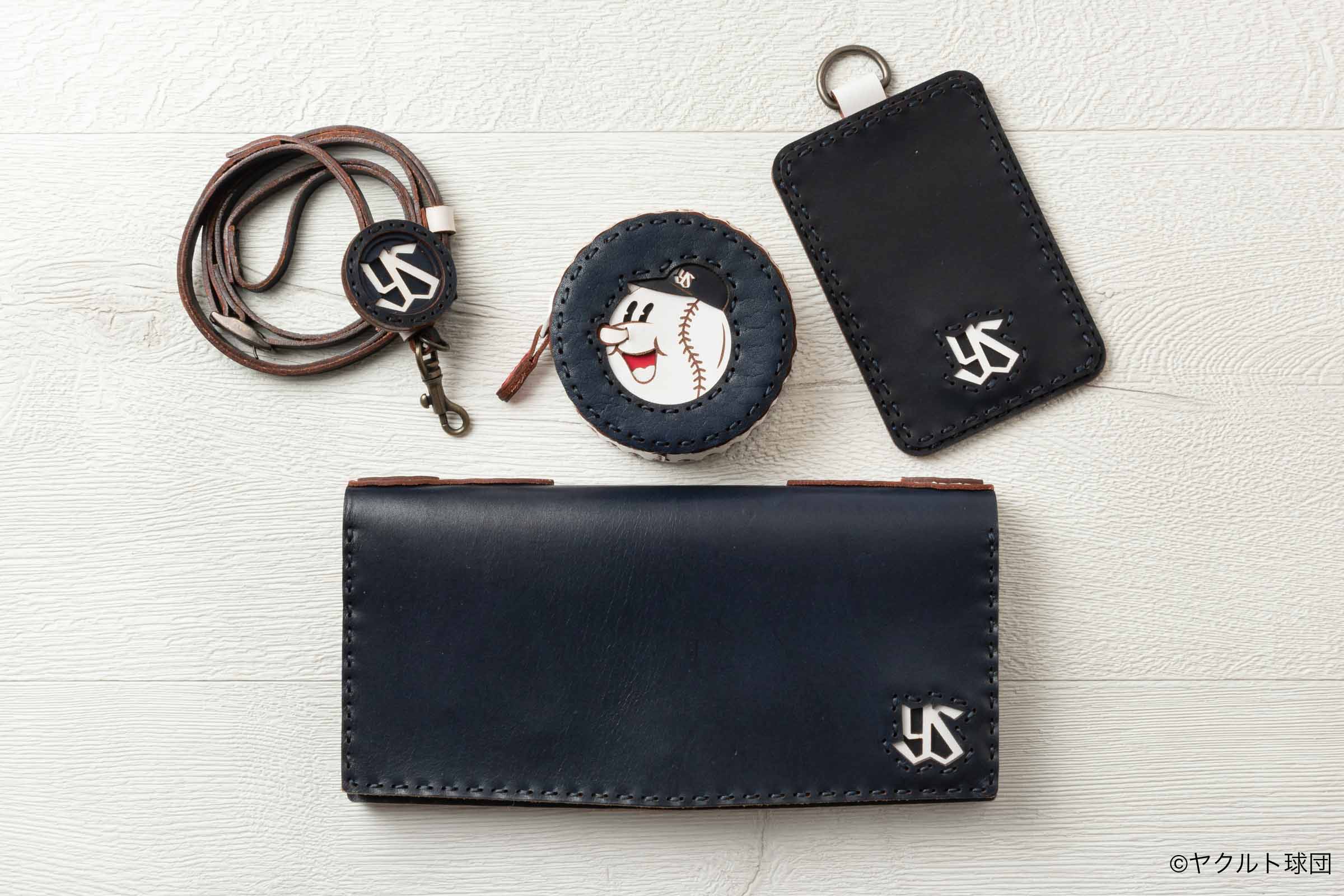OJAGA DESIGN 東京ヤクルトスワローズ レザーアイテムコレクション