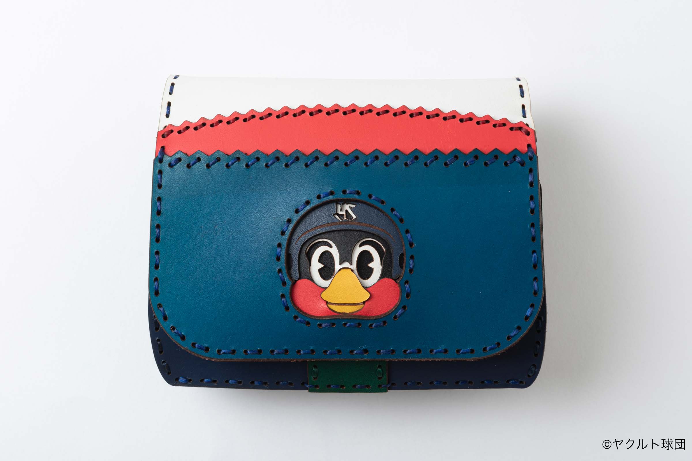 OJAGA DESIGN 東京ヤクルトスワローズ [つば九郎] ショートウォレット