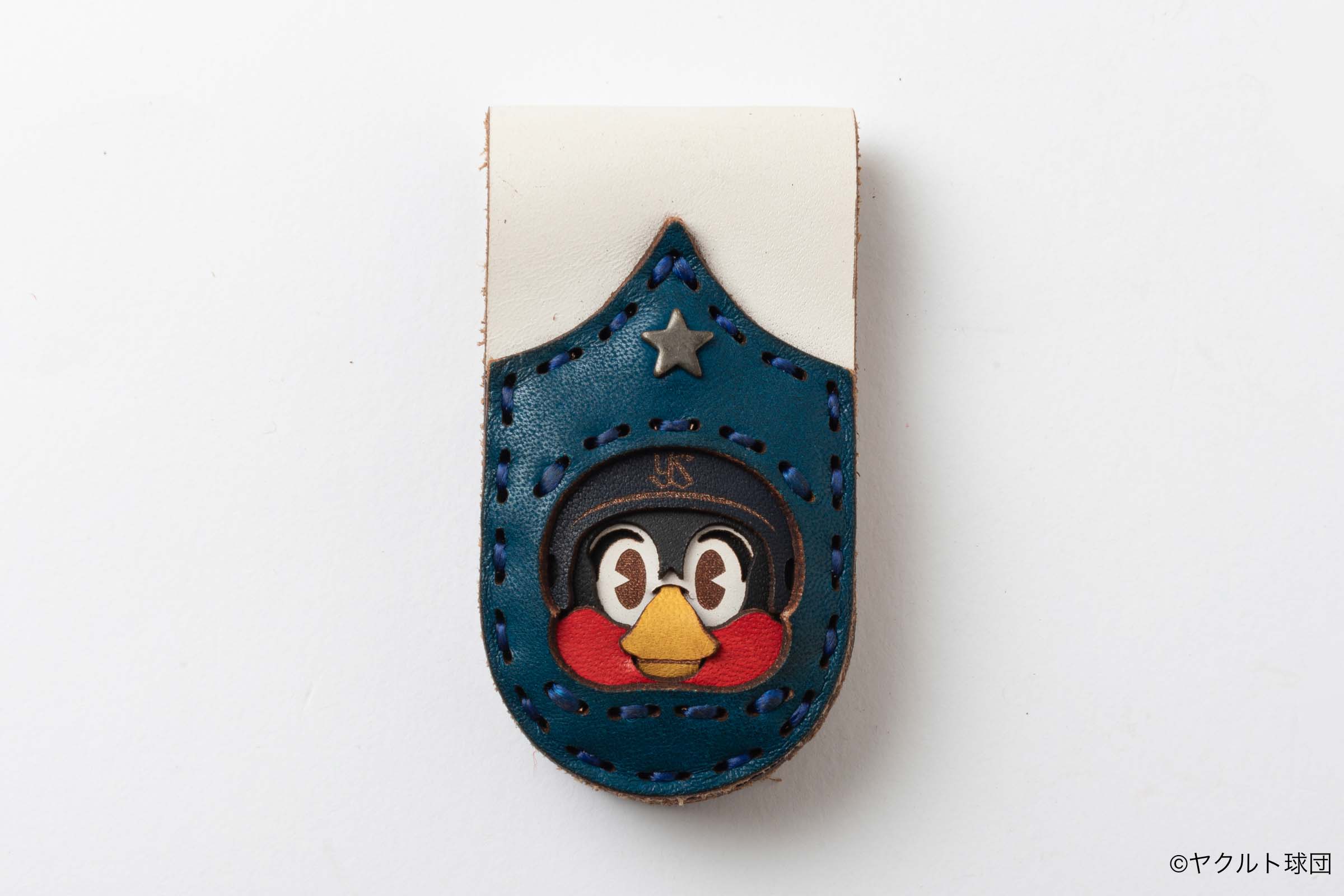 OJAGA DESIGN 東京ヤクルトスワローズ [つば九郎] マネークリップ