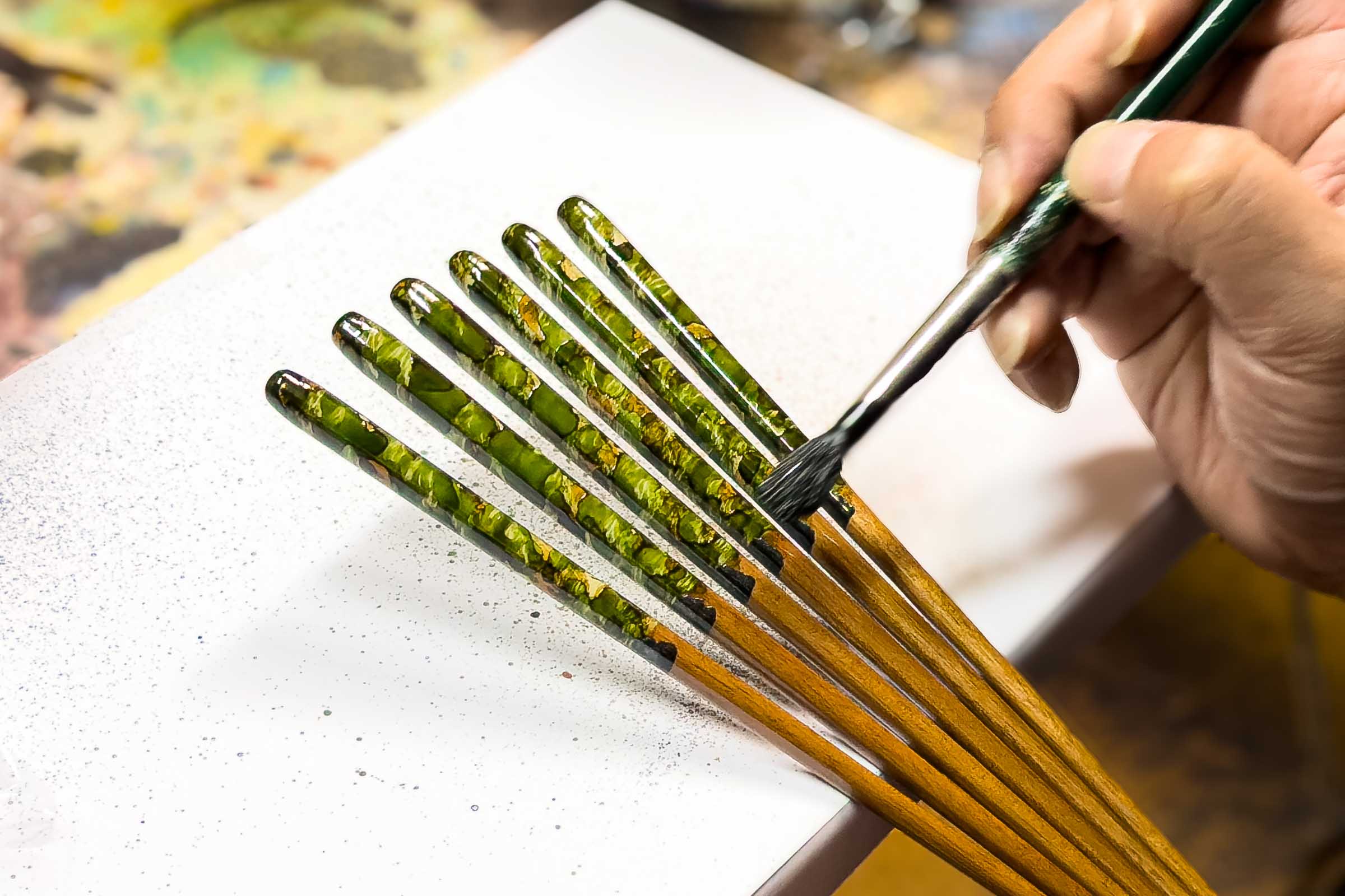 若狭産塗箸 キン肉マンソルジャー