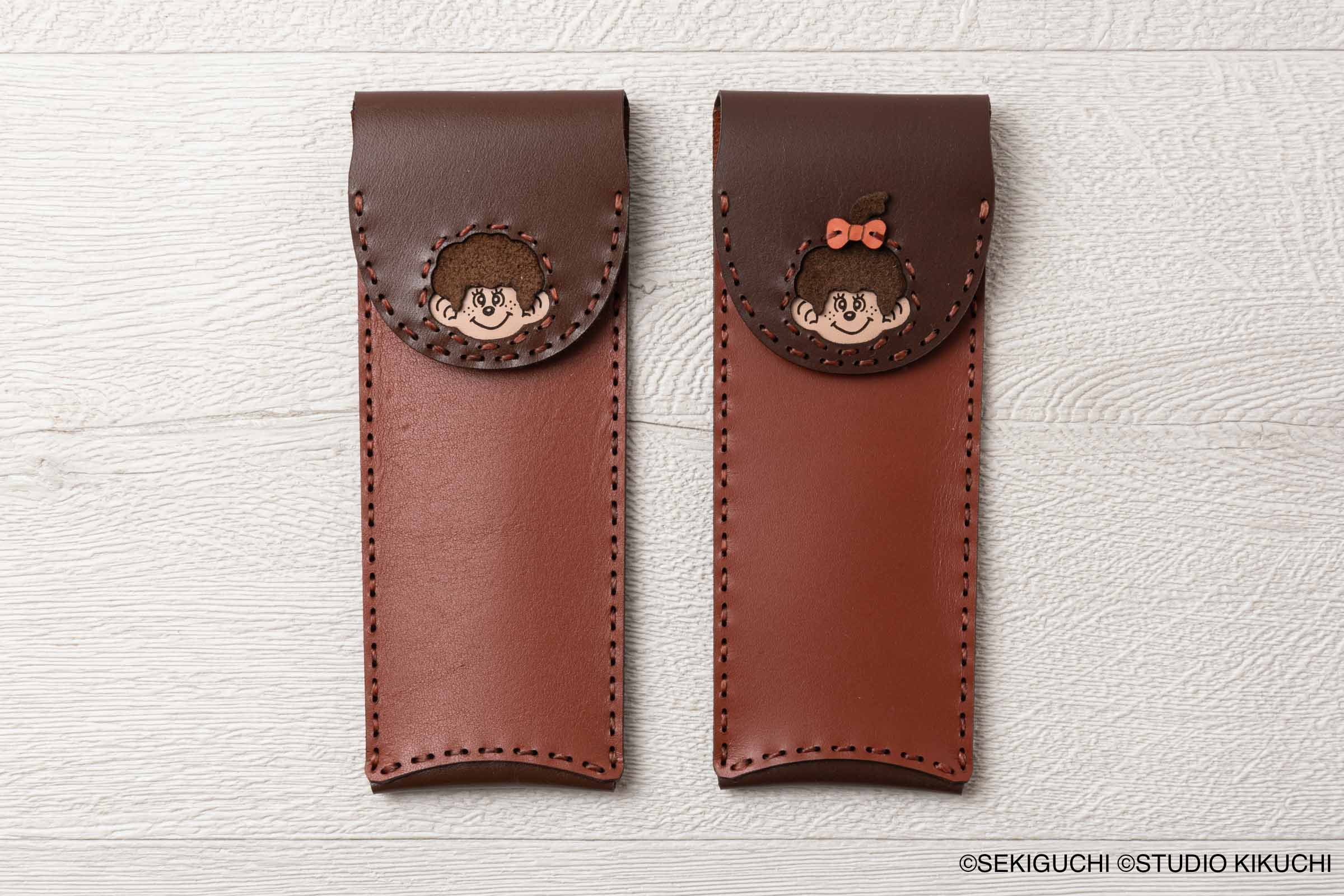 OJAGA DESIGN もっと！モンチッチ ペンケース（モンチッチくん、モンチッチちゃん）