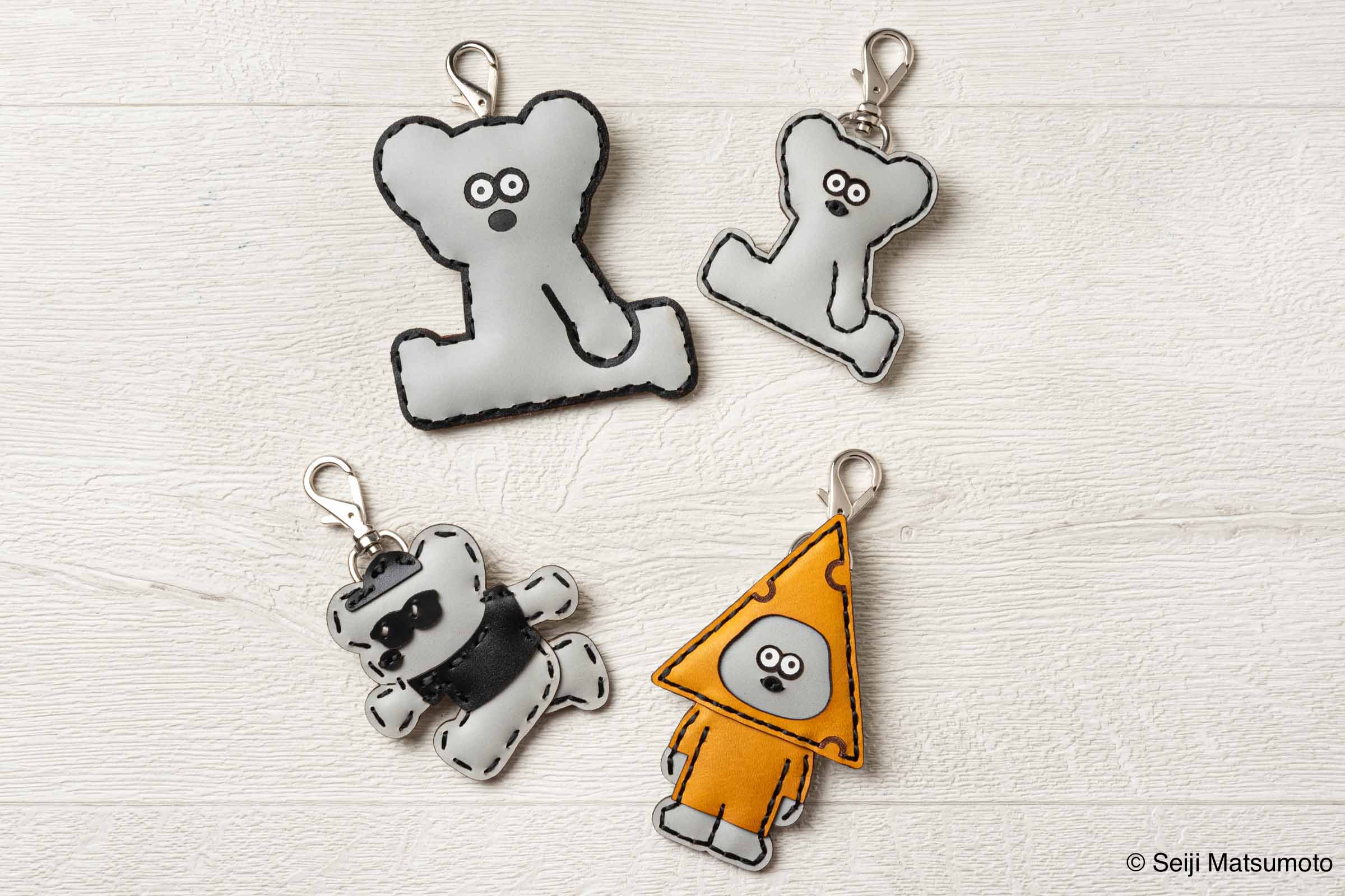 OJAGA DESIGN ねずみのANDY キーホルダー