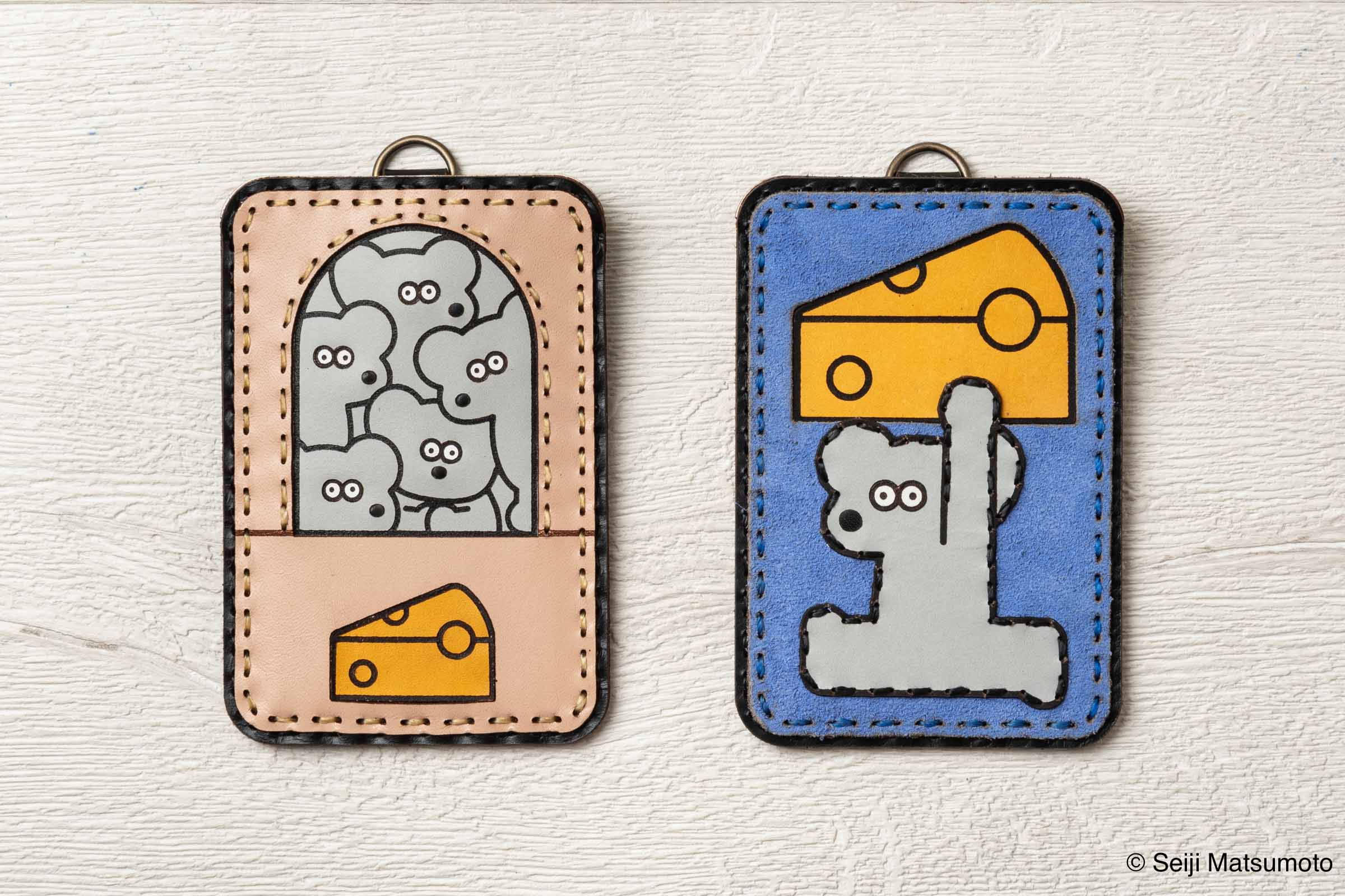 OJAGA DESIGN ねずみのANDY カードケース