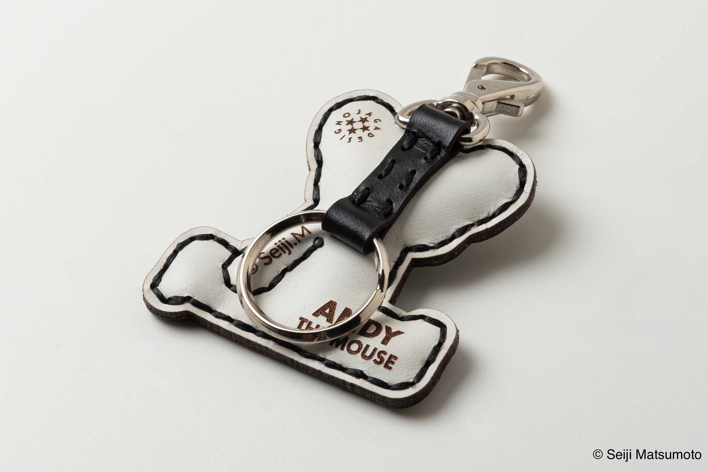 OJAGA DESIGN ねずみのANDY [ANDY] キーホルダー