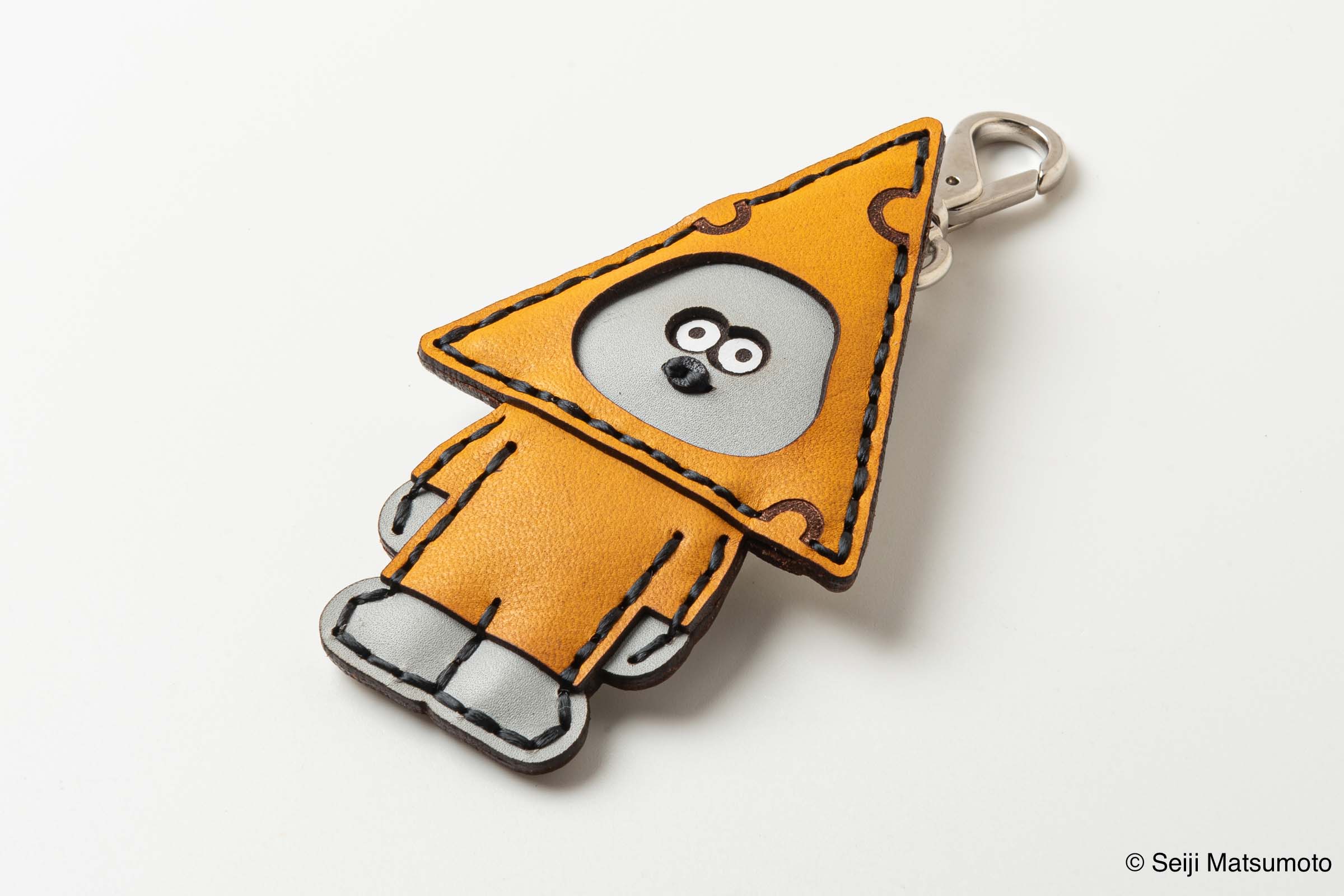OJAGA DESIGN ねずみのANDY [ANDY/チーズ] キーホルダー