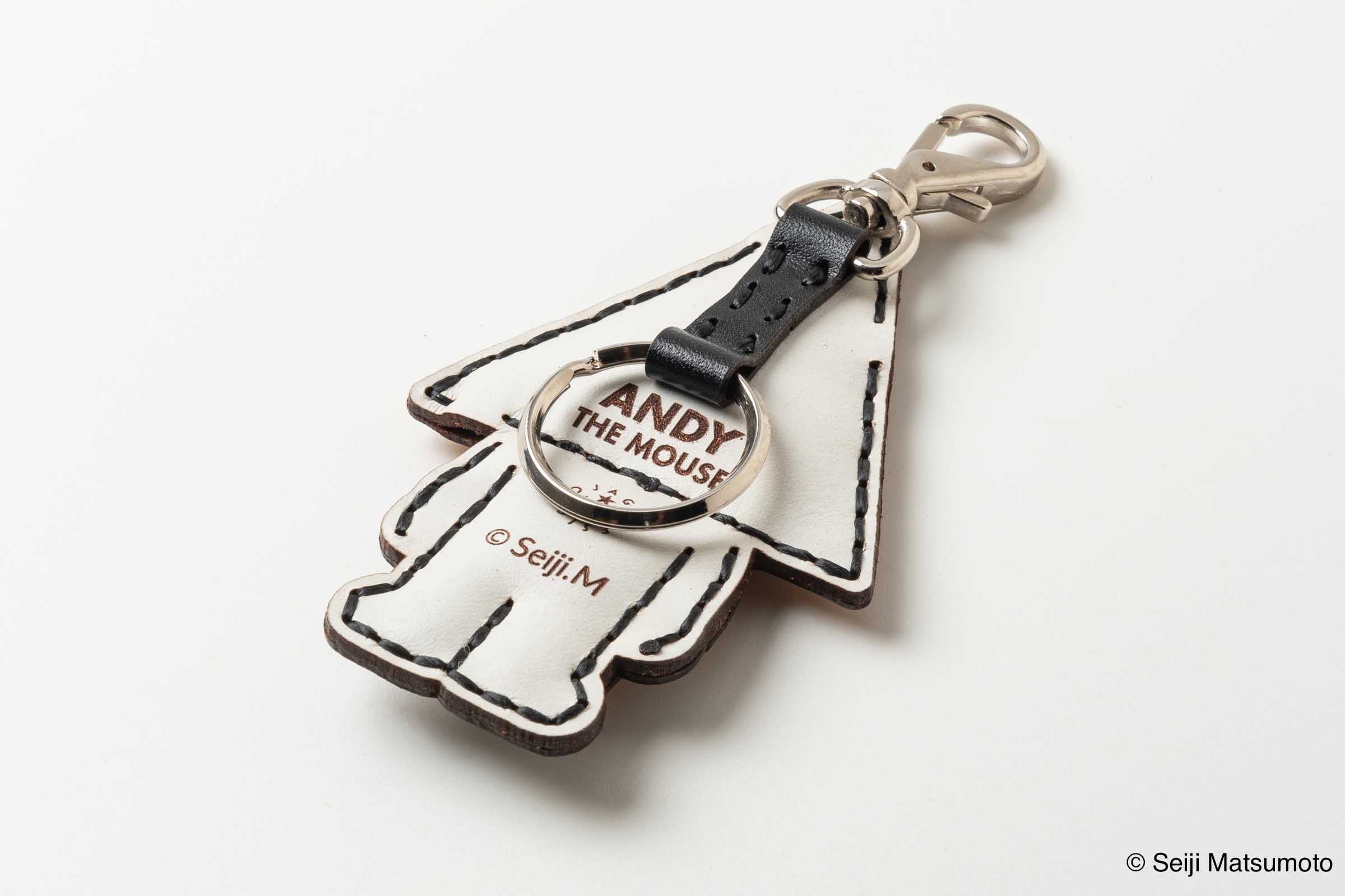 OJAGA DESIGN ねずみのANDY [ANDY/チーズ] キーホルダー