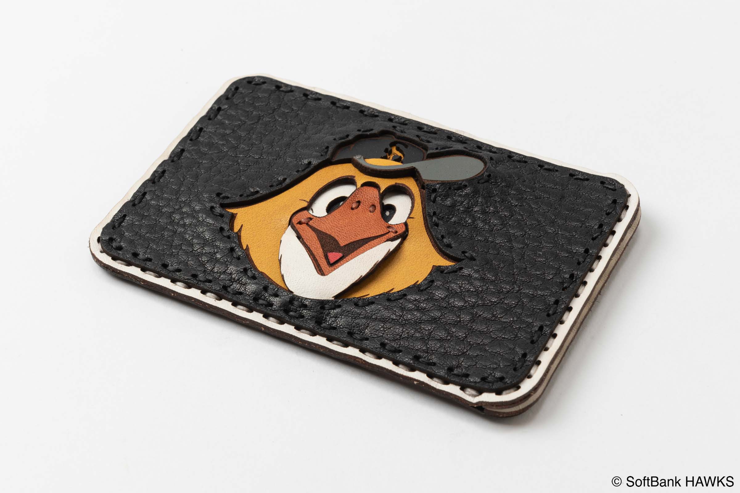 OJAGA DESIGN 福岡ソフトバンクホークス [ハリーホーク] カードケース