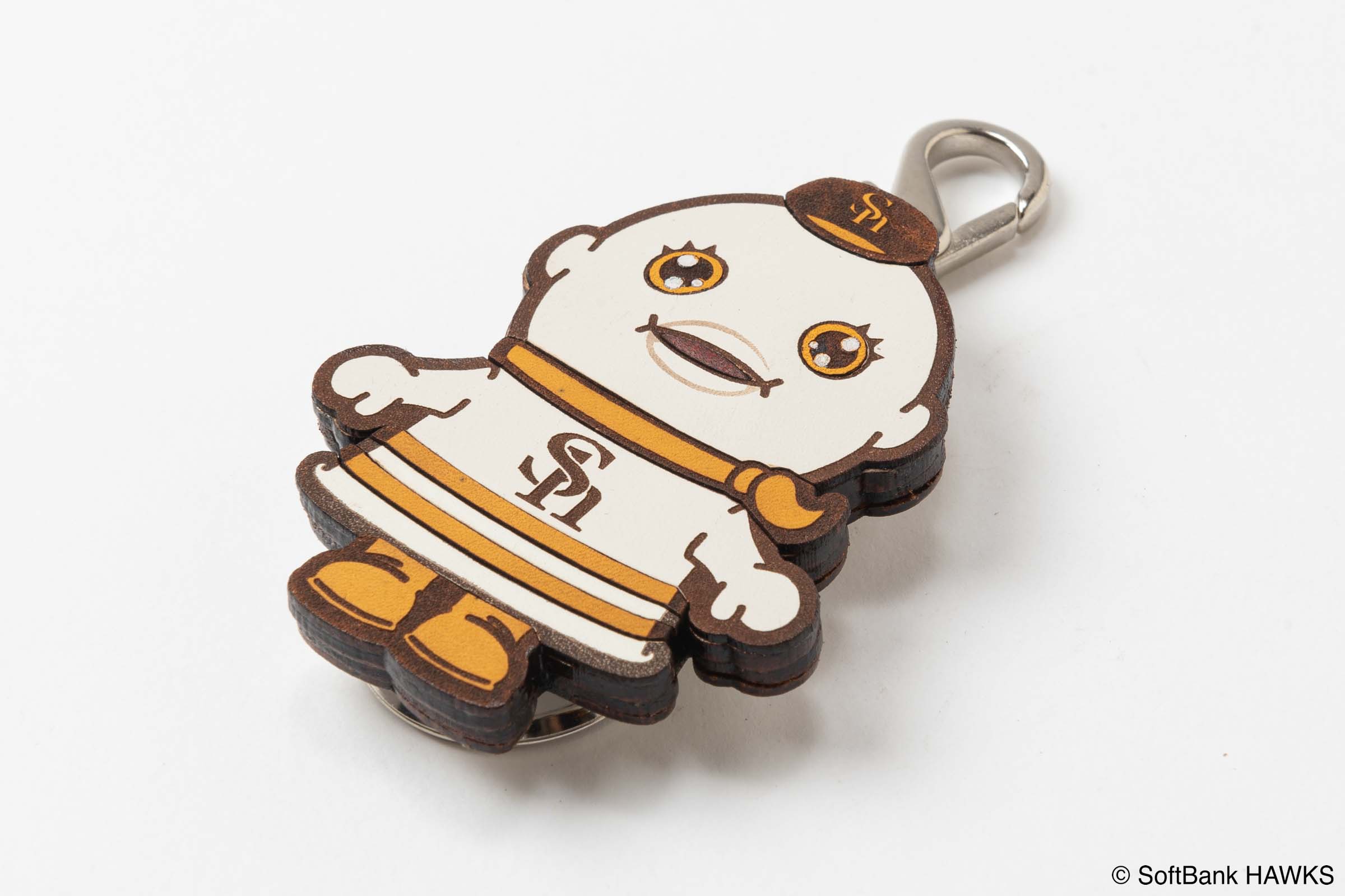OJAGA DESIGN 福岡ソフトバンクホークス [こふうさん] キーホルダー